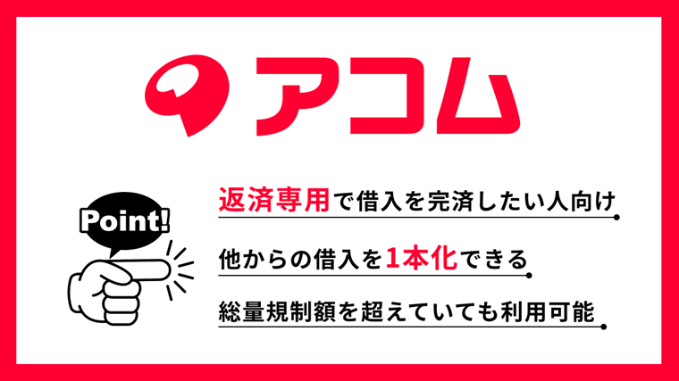 アコム 借換え専用ローン