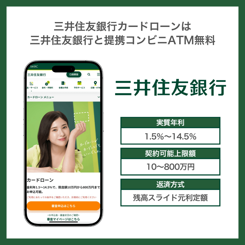 三井住友銀行 カードローン