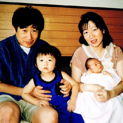 14年前の家族写真